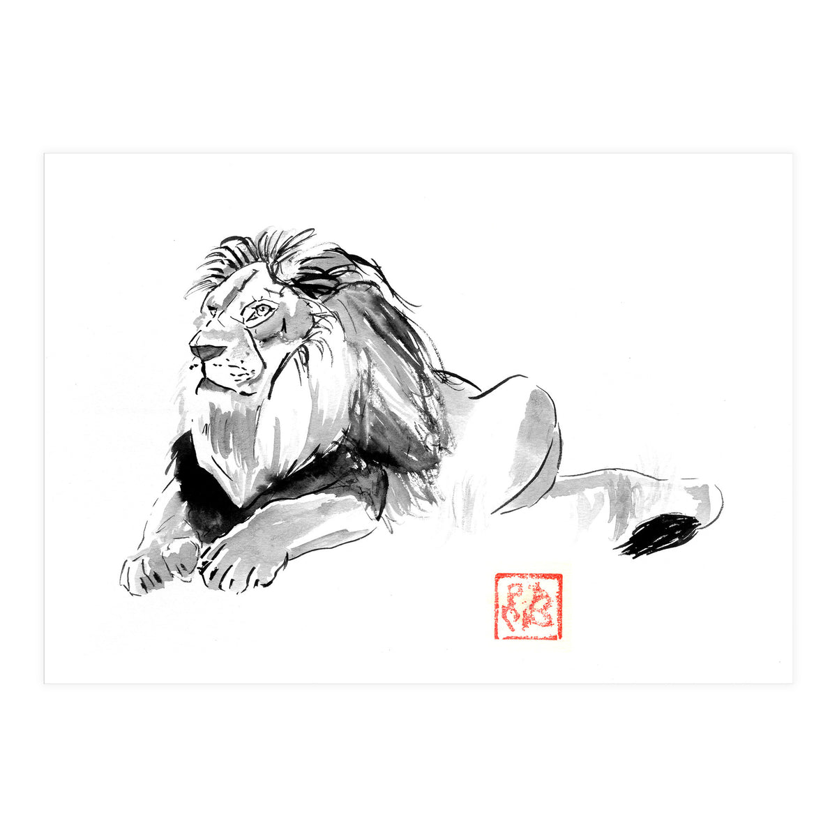 Lion (Print Only)