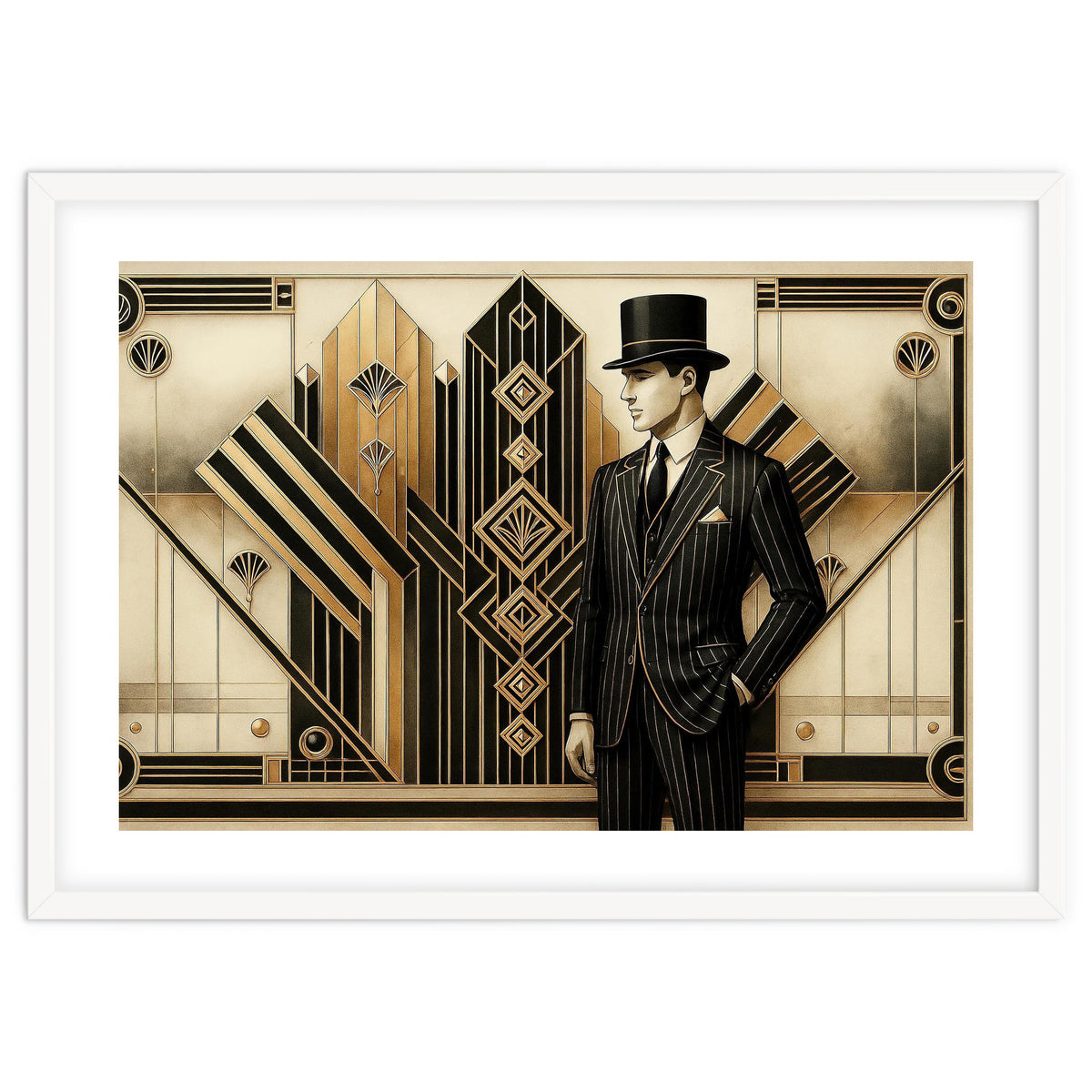 Gatsby Art Deco Noir