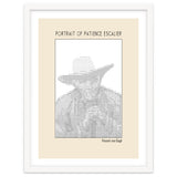Portrait Of Patience Escalier Vincent Van Gogh Ascii Art thumbnail