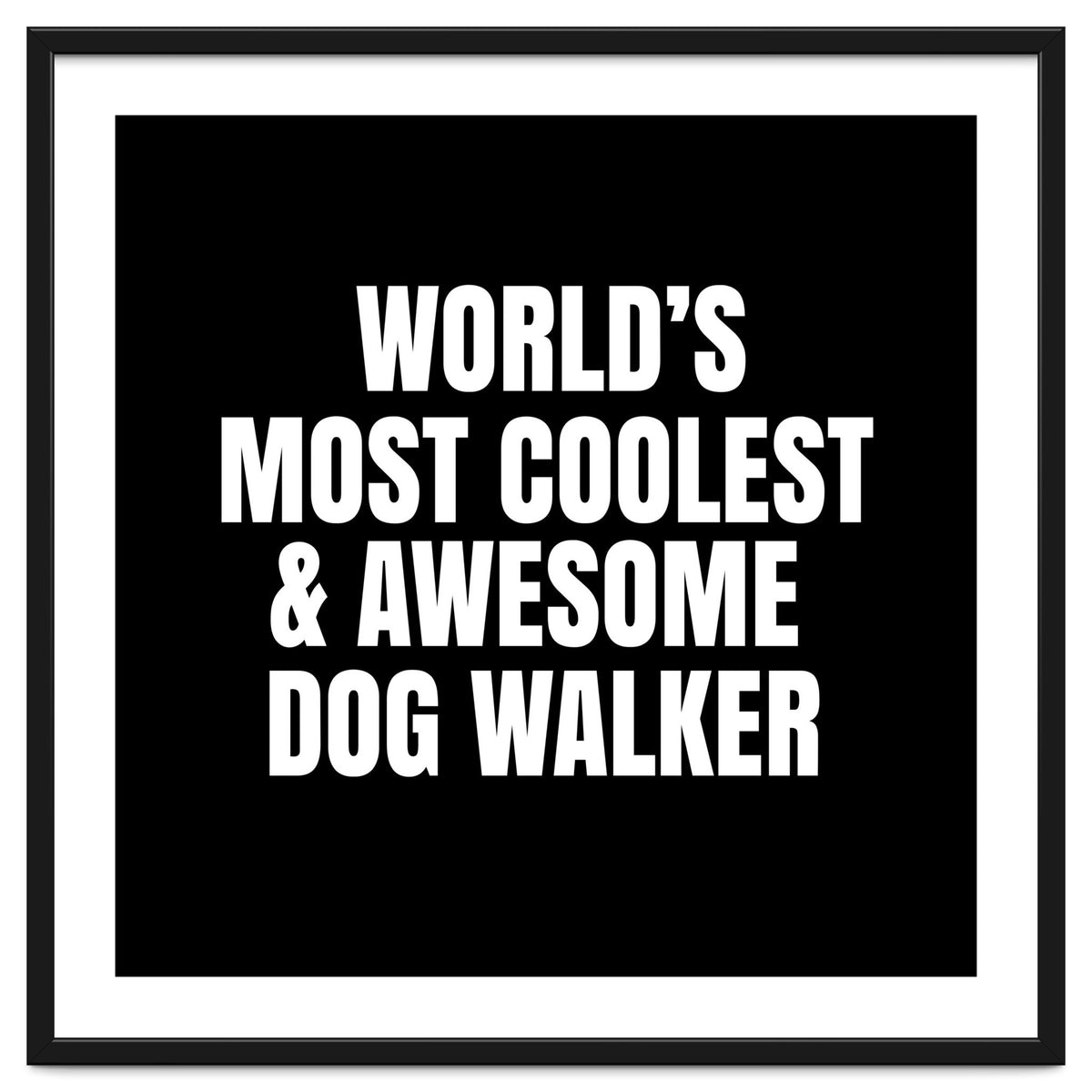 World's most coolest and awesome dog walker