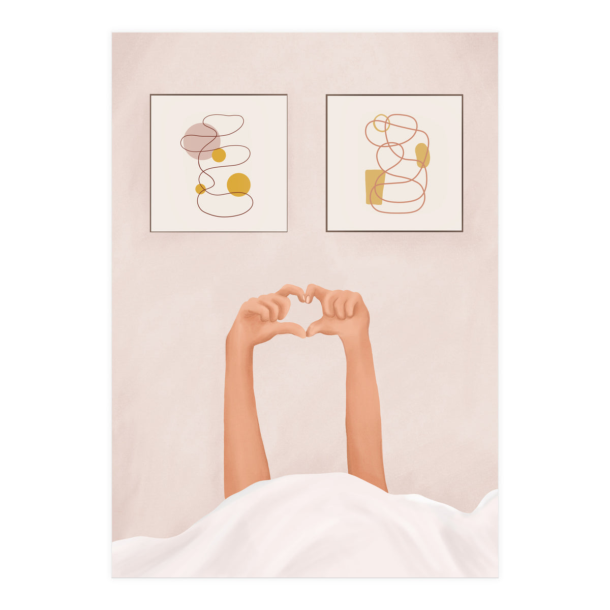 Hand Heart (Print Only)