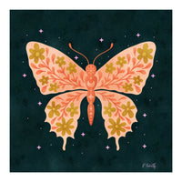 Cosmic Floral Butterfly (Print Only)