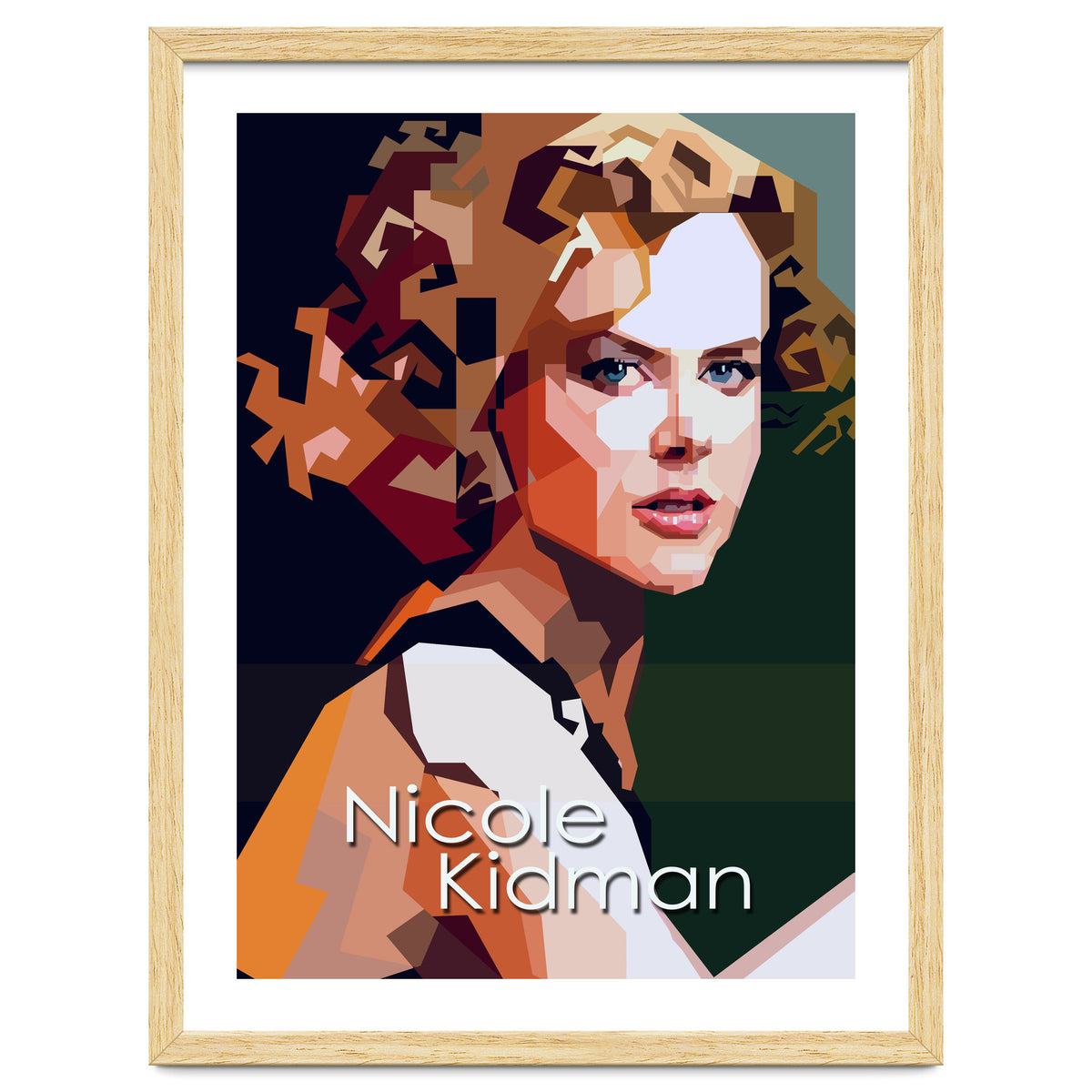 Nicole Kidman Hollywood Actress Retro Style