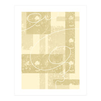 Contrast of Geometry and Lines (Print Only)