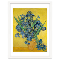 Irises. Date: May 1890, Saint-Rémy-de-Provence. Dimensions: 92.7 cm x 73.9 cm, 111.5 cm x 92.9 cm.