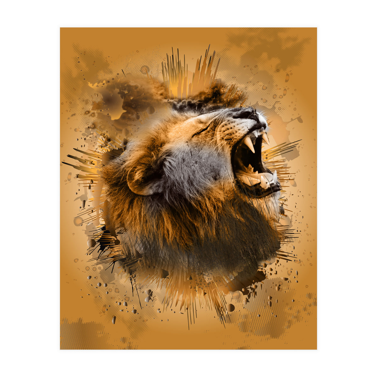 Lion Roar (Print Only)