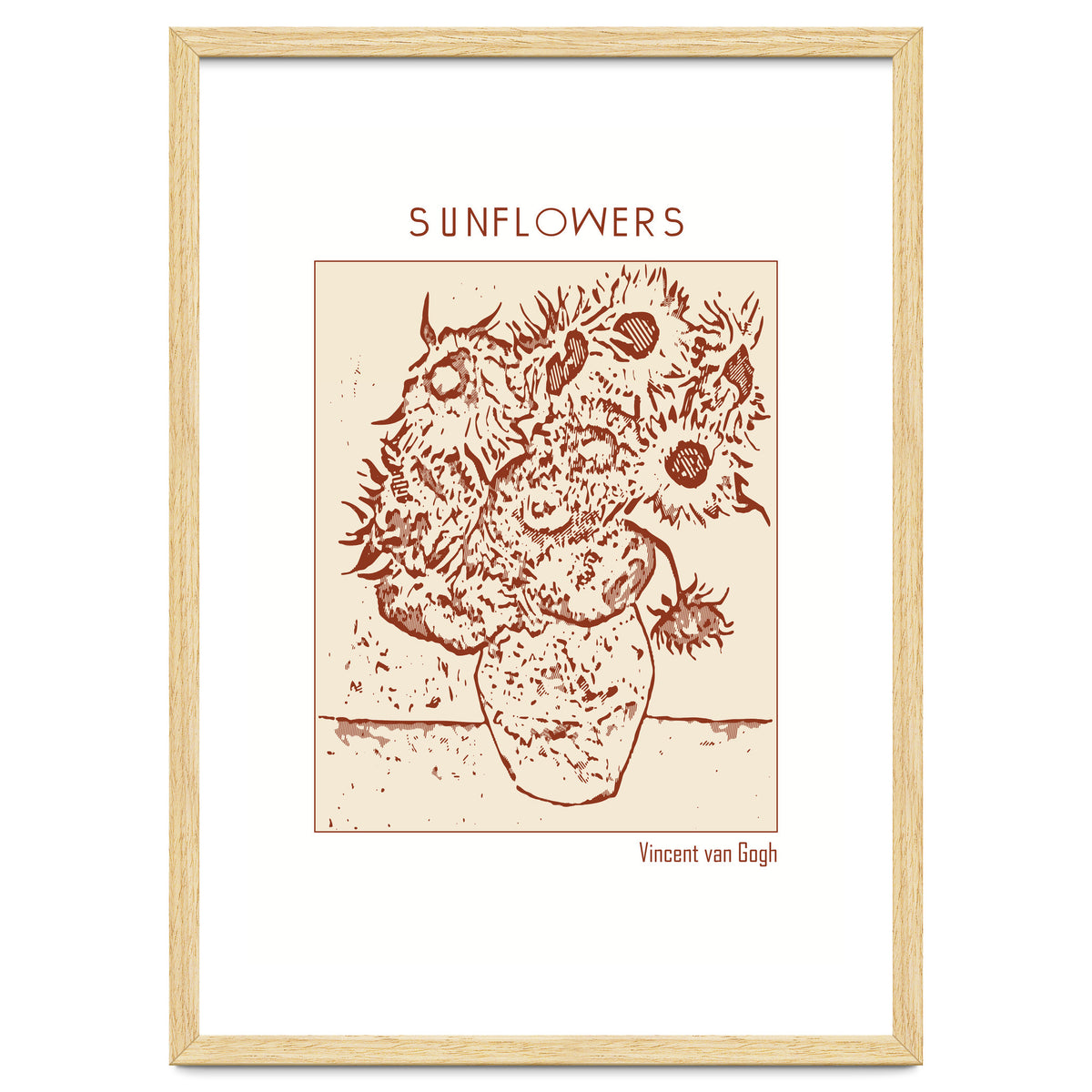 Sunflowers – Vincent Van Gogh