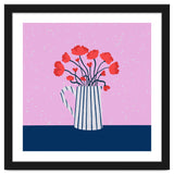 Poppies – pink and blue thumbnail