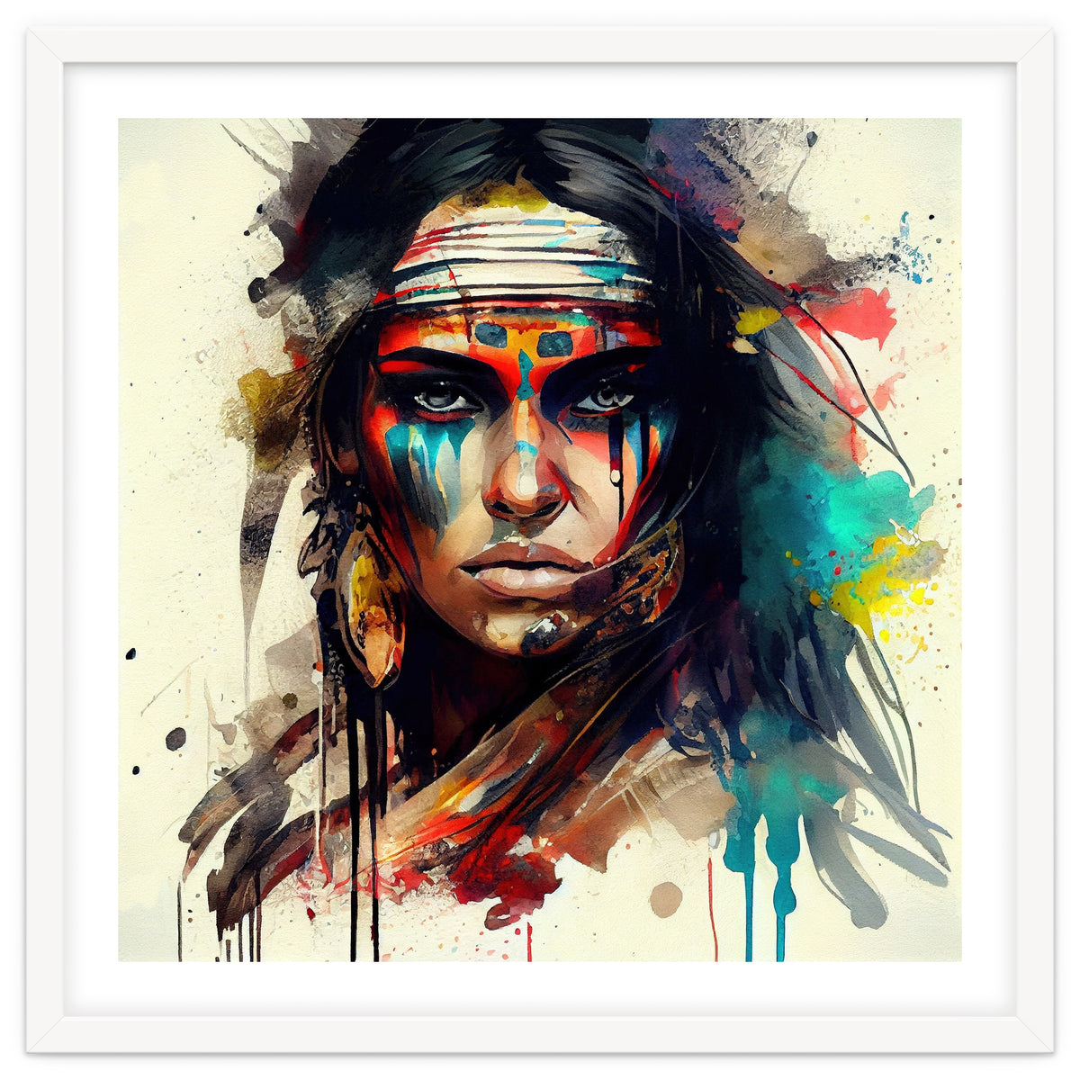 Powerful American Native Woman #2