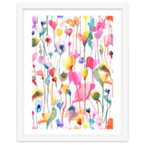 Watercolour Colourful Wild Flowers thumbnail