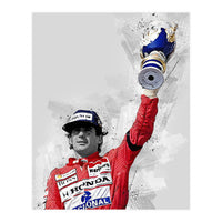 Ayrton Senna (Print Only)