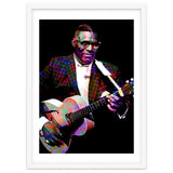 Howlin Wolf American Blues Guitarist Colorful thumbnail