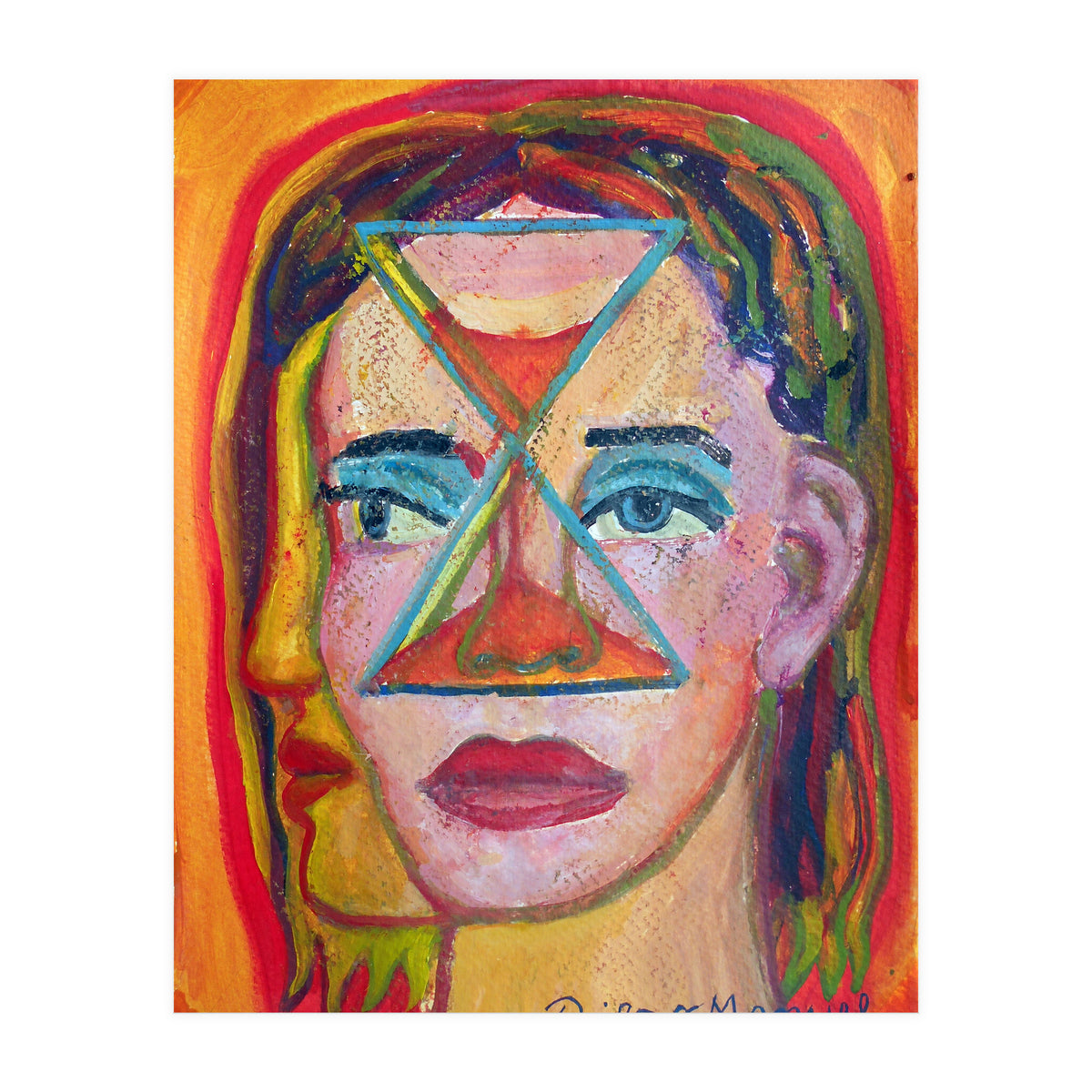 Cabeza De Mujer 15 (Print Only)