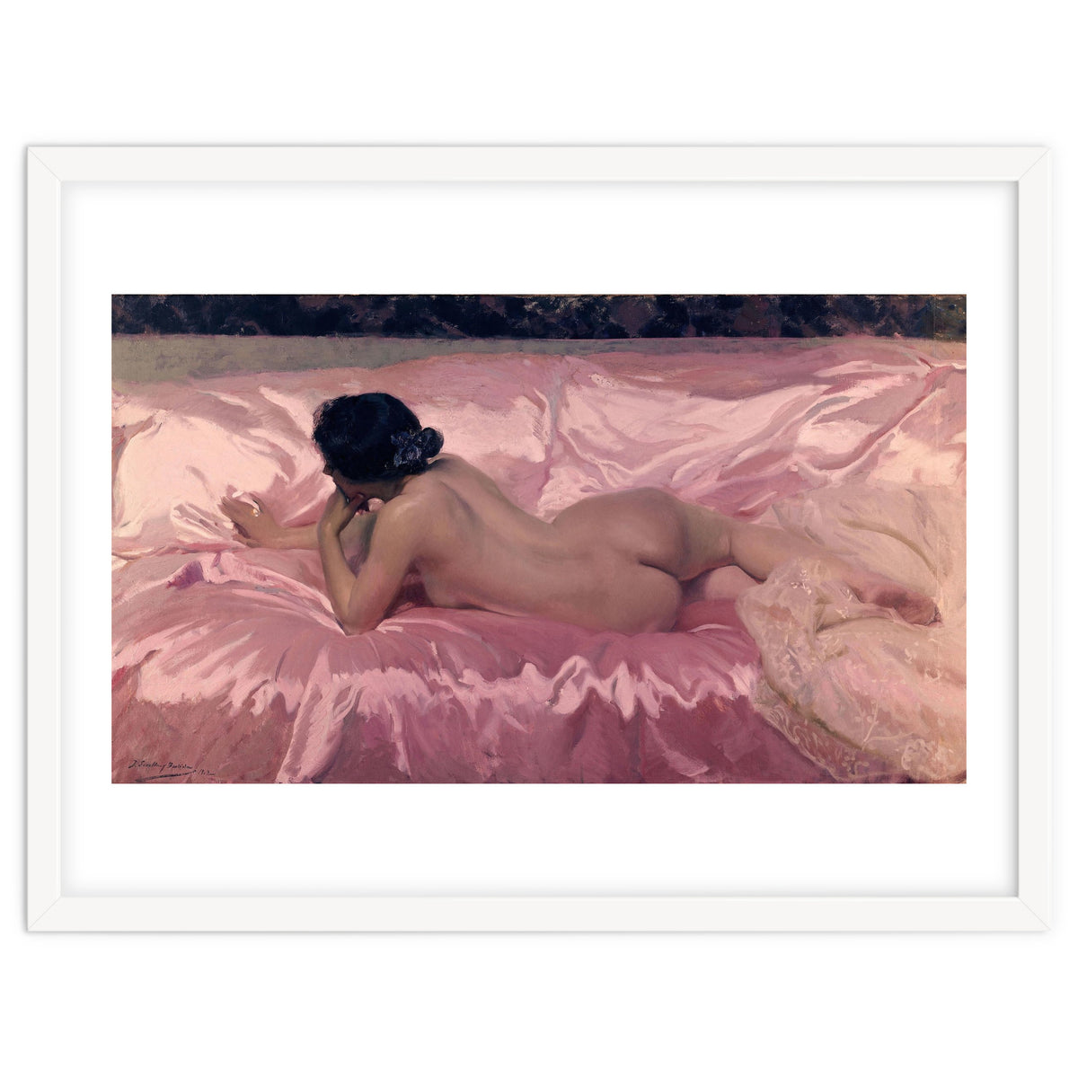 'Nude Woman', 1902, Oil on canvas, 106 x 186 cm.