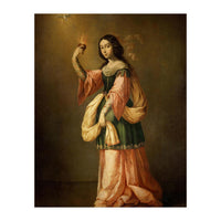 Francisco de Zurbarán / 'Allegory of Charity', ca.  1655, Spanish School. (Print Only)