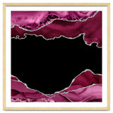 Burgundy & Silver Agate Texture 04 thumbnail