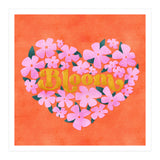Bloom Floral Heart (Print Only) thumbnail
