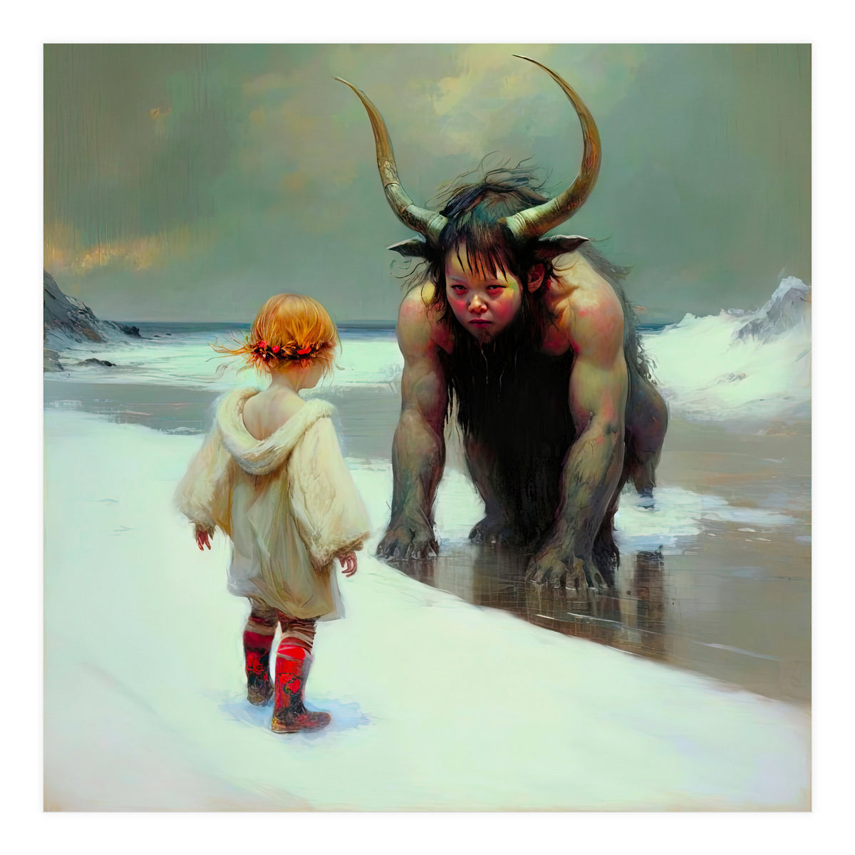 Friendly Confrontation (Print Only)