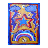 Rallos Y Estrellas 6 (Print Only)