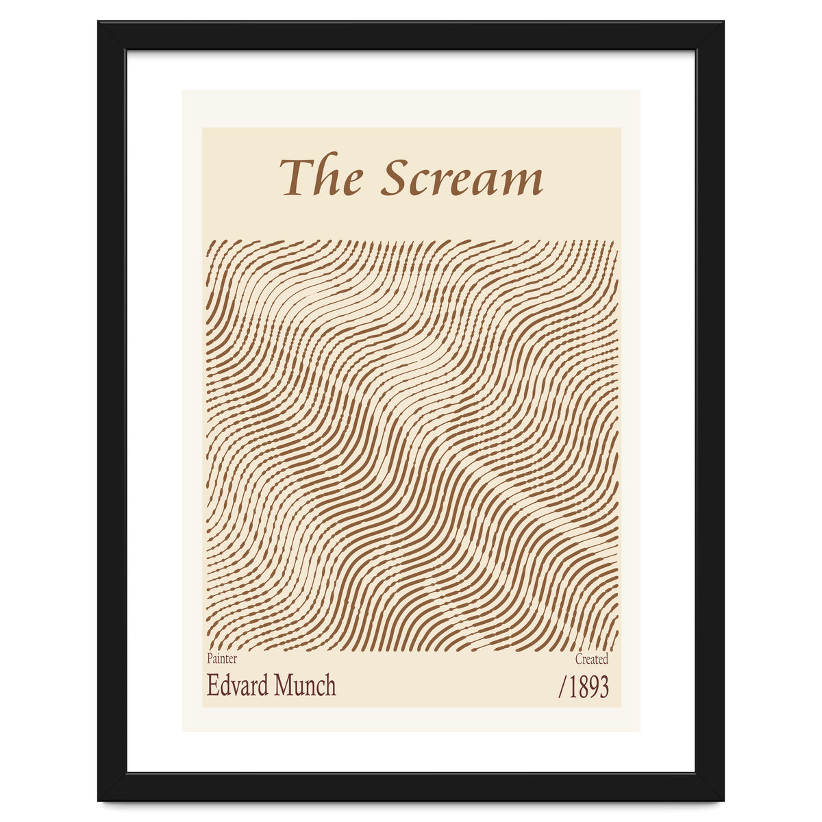 The Scream – Edvard Munch (1893)