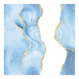 Blue & Gold Glitter Agate Texture 07 (Print Only) thumbnail