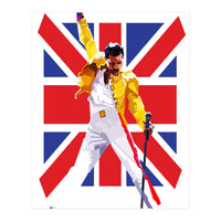 Pop Art Freddie Mercury Icon Rock Music (Print Only)