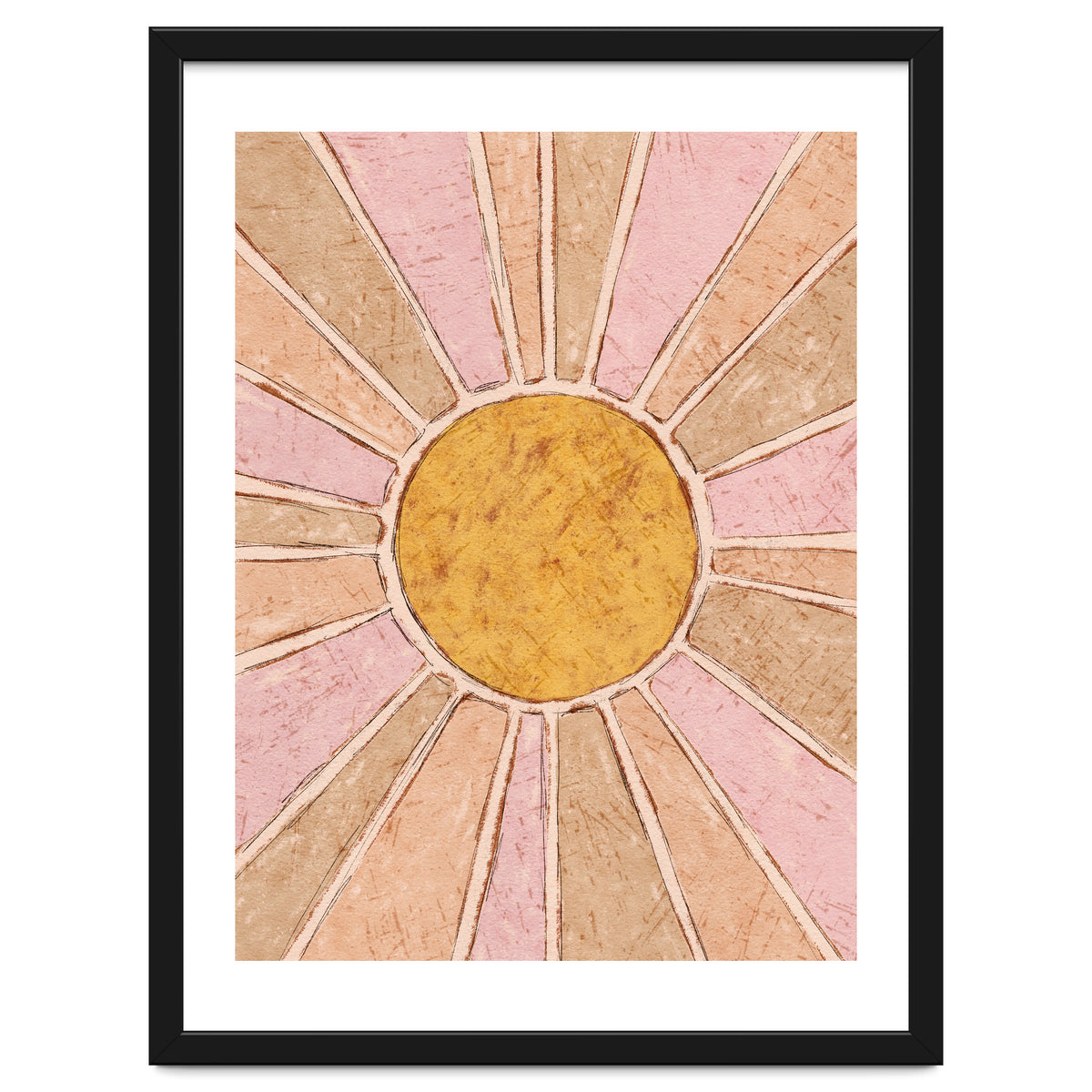 Seventies Retro Sunshine