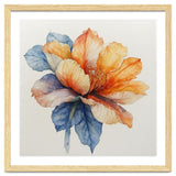 Ethereal Amber and Azure Bloom thumbnail