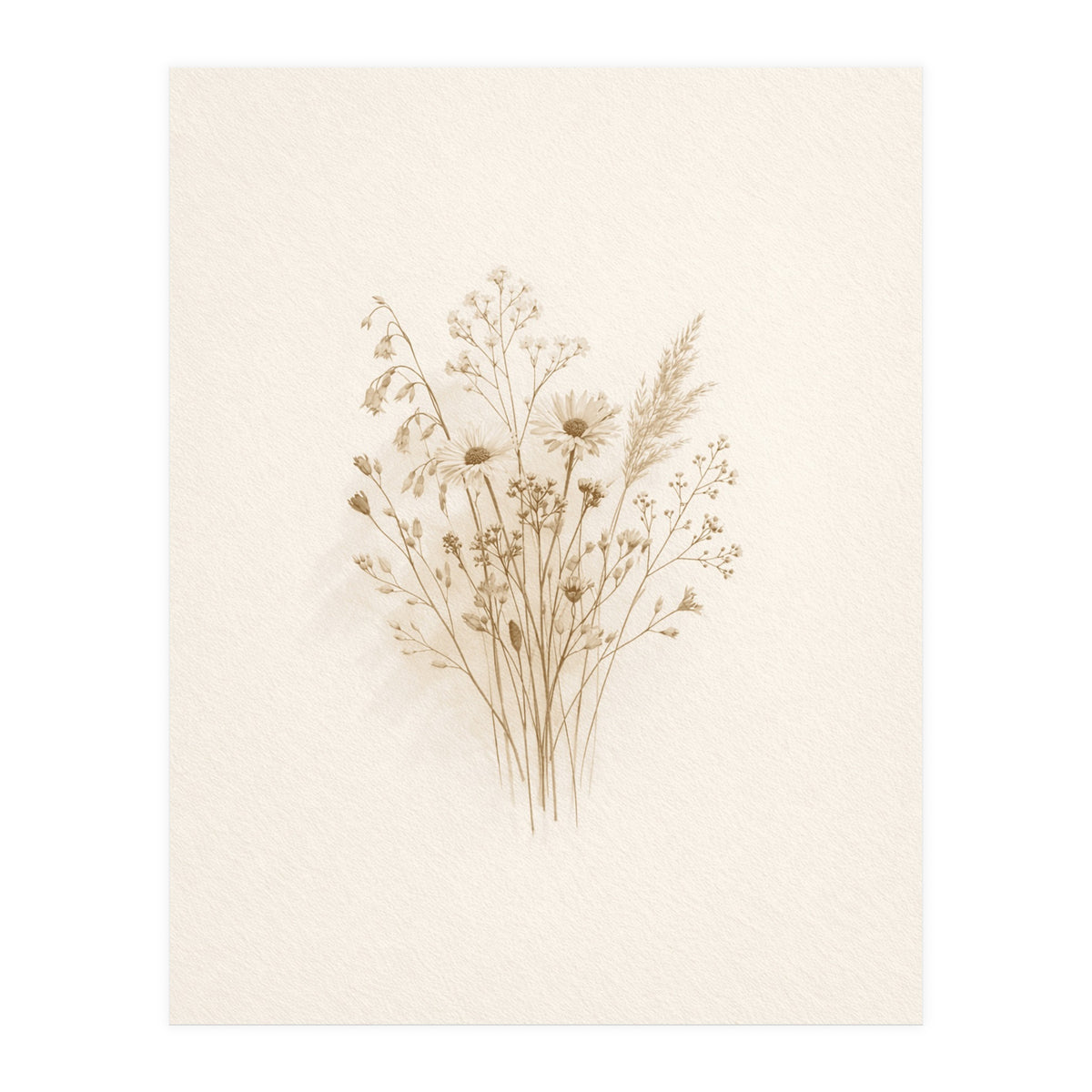 Minimalist Japandi Textures in Warm (Print Only)