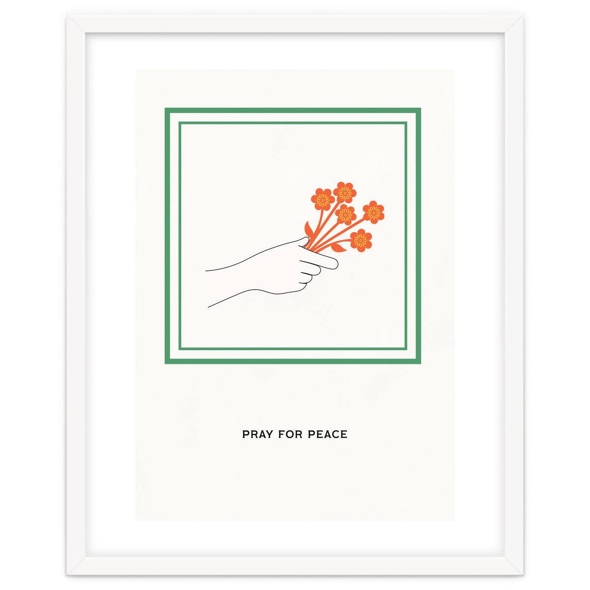 PRAY FOR PEACE - Botanical life