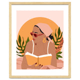 Bohemian Summer, Modern Boho Girl Reader, Books Read Self Care Self Love, Travel Hippie Nomad Black Woman thumbnail