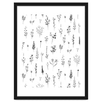 Wildflowers Minimalist Pattern