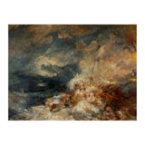 Joseph Mallord William Turner / 'Fire at Sea', c. 1835, Oil on canvas, 171 x 220 cm. (Print Only) thumbnail