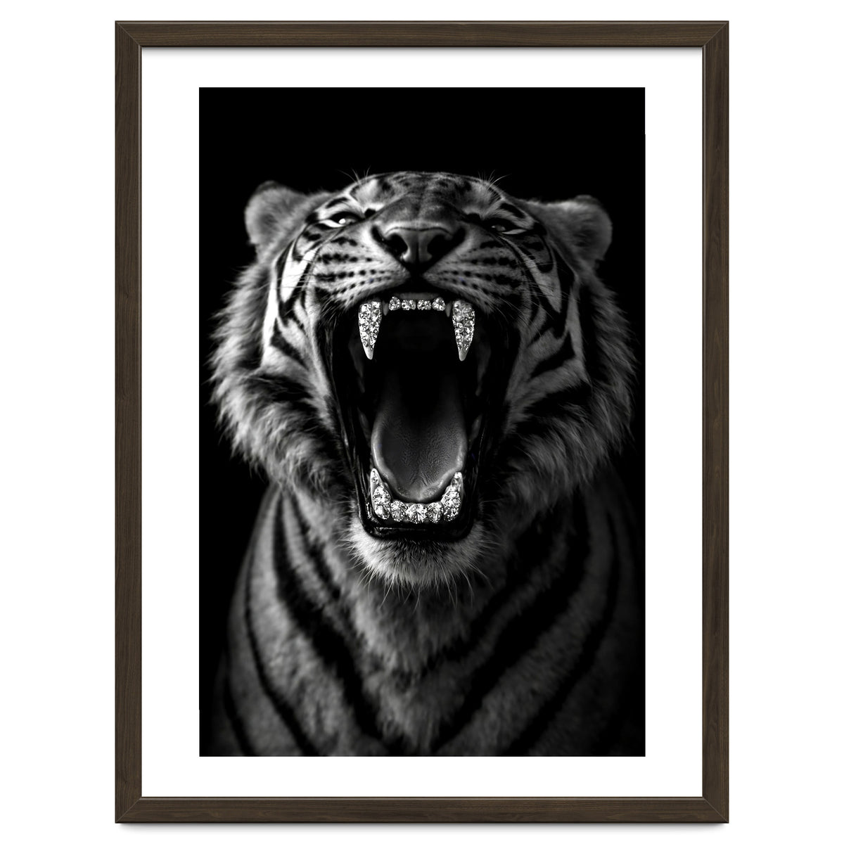Roaring Tiger portrait