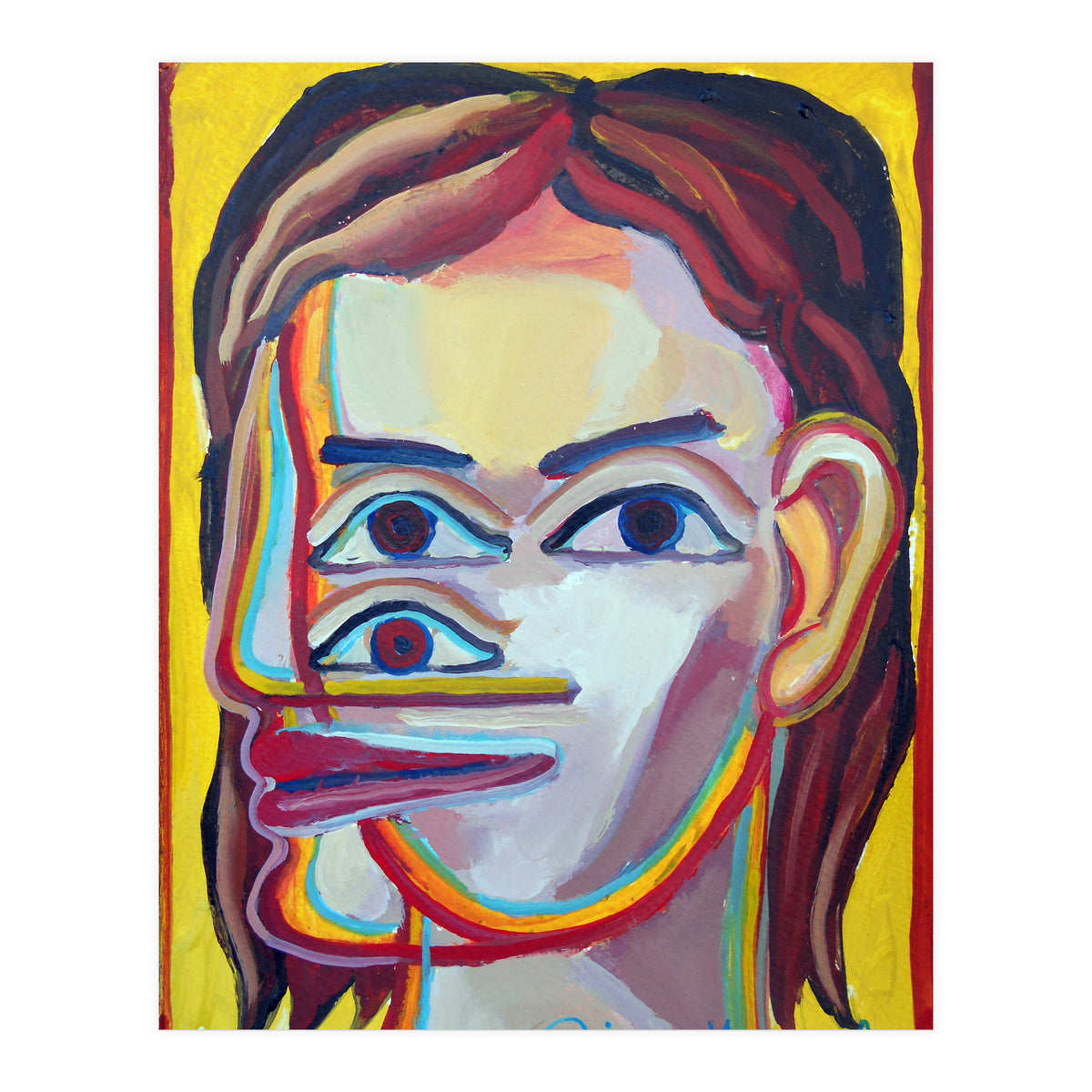 Cabeza De Mujer 26 (Print Only)