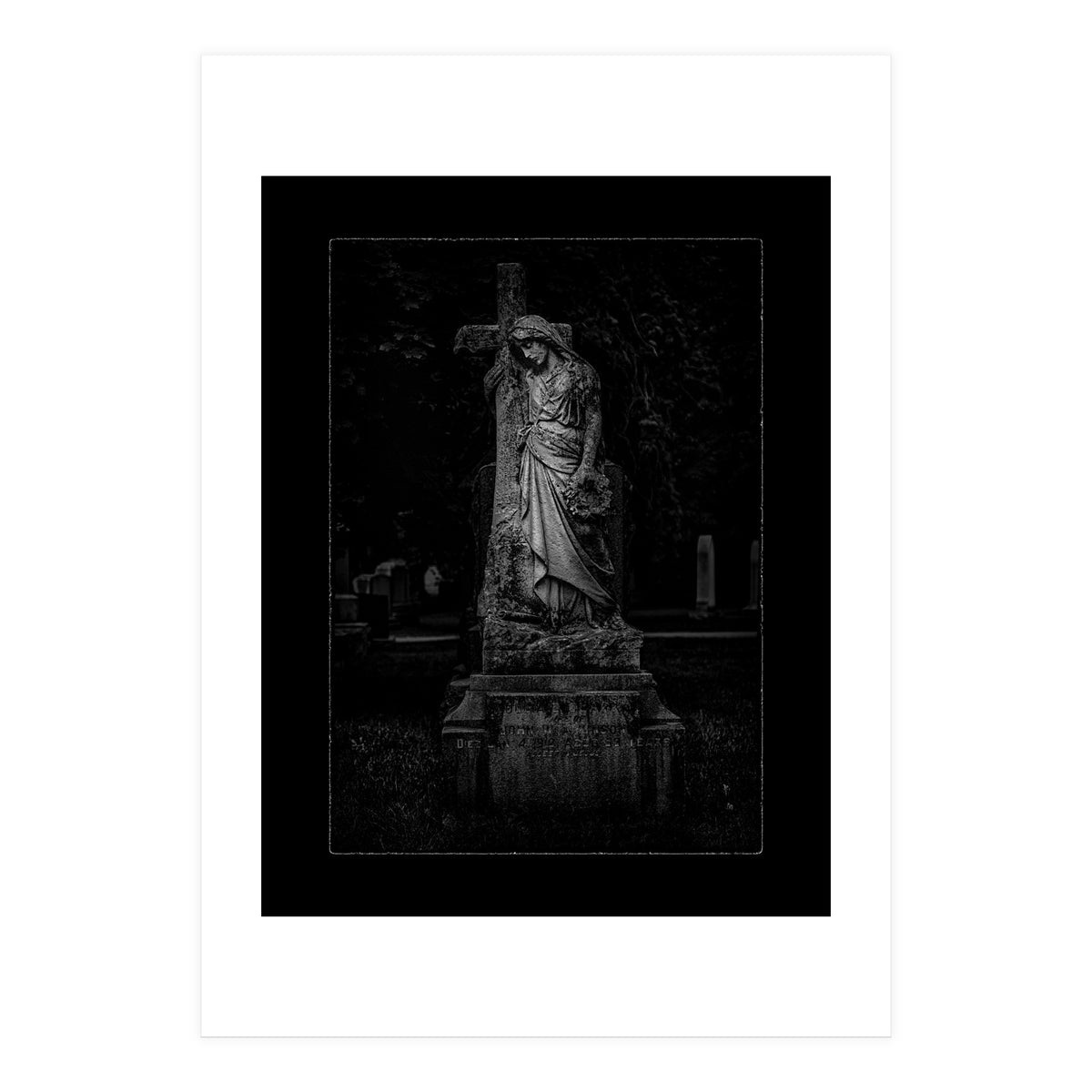 Tombstone Shadow No 34 with Border (Print Only)