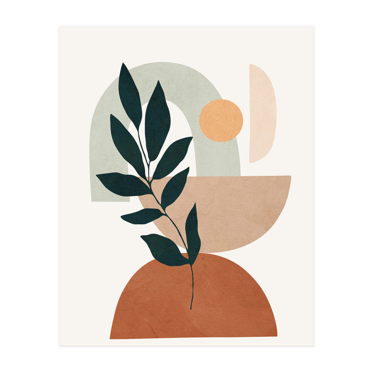 Soft Shapes IV (Print Only)
