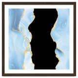 Blue & Gold Glitter Agate Texture 02 thumbnail