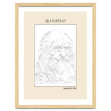 Self Portrait – Leonardo Da Vinci (ascii Art) thumbnail