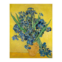 Irises. Date: May 1890, Saint-Rémy-de-Provence. Dimensions: 92.7 cm x 73.9 cm, 111.5 cm x 92.9 cm. (Print Only)