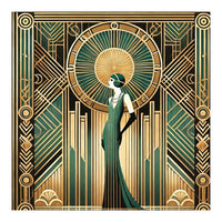 Opulent Elegance A Tribute To Art Deco (Print Only)