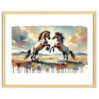 Rearing Horses