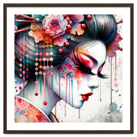 Ornate Bloom Modern Geisha