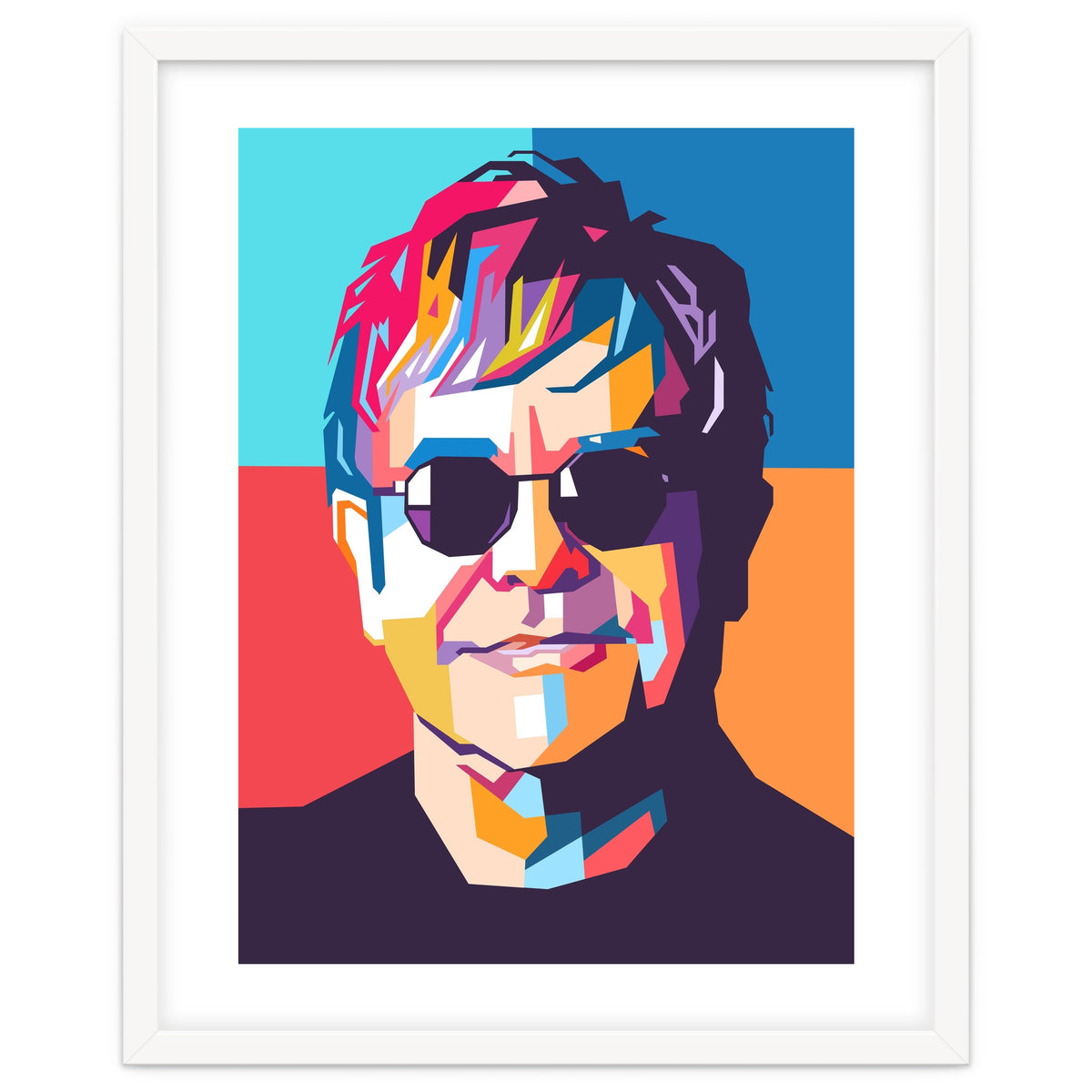 Elton John WPAP pop art
