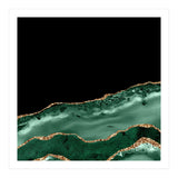 Emerald & Gold Agate Texture 02 (Print Only) thumbnail