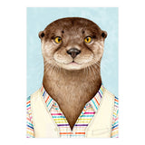 Otter Portrait in Jacket (Print Only) thumbnail