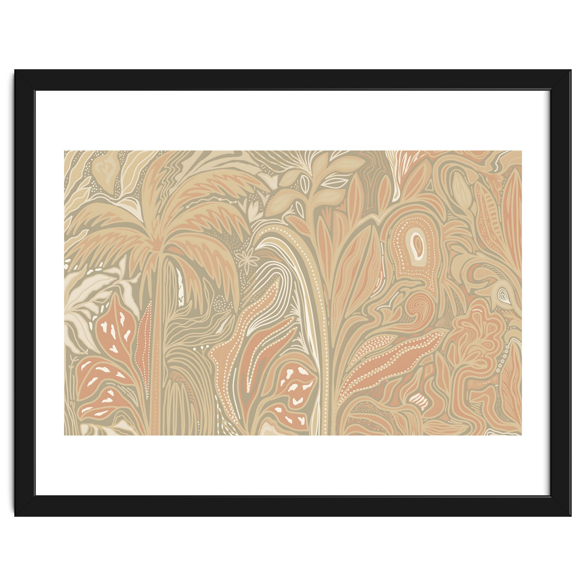 Palmae Mysticae Biege Rustic