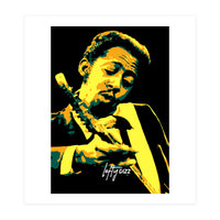 Lefty Dizz American Chicago Blues Guitarist Legend (Print Only)