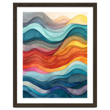 Abstract Layered Wave Landscape thumbnail
