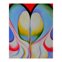 Georgia O’Keeffe – Series 1, No. 8 (1918) | Expressive Abstract Watercolor of Organic Rhythm and Modernist Form (Print Only)